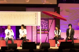 画像ギャラリー No.010のサムネイル画像 / 「薄桜鬼」シリーズの10周年を祝したイベント「薄桜鬼 桜の宴 2018」昼公演をレポート。三木眞一郎さん率いる6人のキャストが大集合