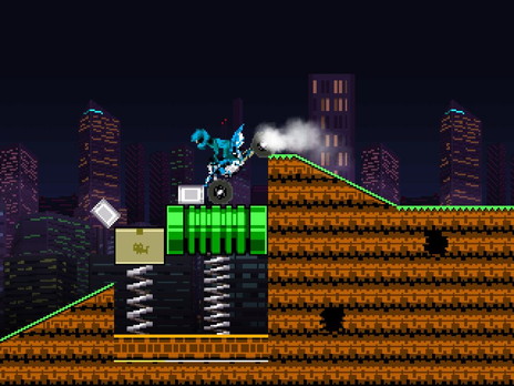画像ギャラリー No.006のサムネイル画像 / 「アクションゲームツクールMV」が今夏Steamアーリーアクセスに登場。ツクールシリーズでは初の物理演算機能を搭載