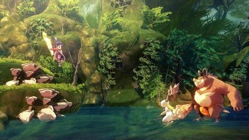 画像ギャラリー No.003のサムネイル画像 / “稲作要素”が特徴のPS4用和風アクションRPG「天穂（てんすい）のサクナヒメ」が発表に。試遊台がBitSummit Volume 6に出展