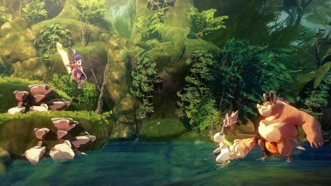 画像ギャラリー No.007のサムネイル画像 / “稲作要素”が特徴のPS4用和風アクションRPG「天穂（てんすい）のサクナヒメ」が発表に。試遊台がBitSummit Volume 6に出展
