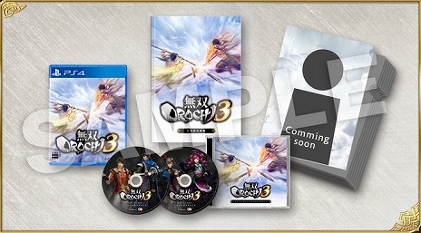 画像ギャラリー No.002のサムネイル画像 / 「無双OROCHI3」プレミアムBOXとTREASURE BOXの同梱アイテムが公開。6月9日には実機プレイが初公開される生番組を配信