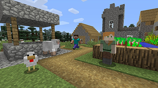 画像ギャラリー No.003のサムネイル画像 / Switch向け「Minecraft」のパッケージ版とDL版が6月21日に発売。Switch Editionの機能追加版で,同Edition所持者は無料アップグレード可