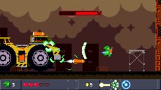 画像ギャラリー No.005のサムネイル画像 / Switch版「ケロブラスター」の配信が本日スタート。二足歩行のカエルを操作するステージクリア型アクションゲーム