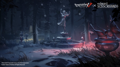 画像ギャラリー No.006のサムネイル画像 / 「Identity V第五人格」×「シザーハンズ」コラボがスタート。名作映画の幻想的な世界観が融合する特別な体験をこの冬,始めよう