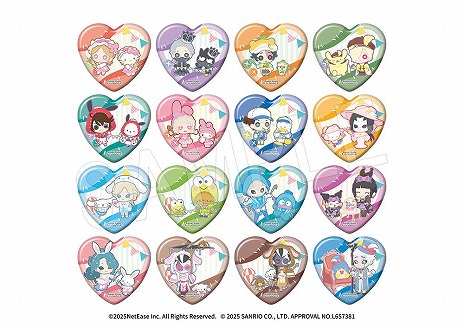 画像ギャラリー No.010のサムネイル画像 / 「第五人格×サンリオキャラクターズ展」東京・渋谷で開催。7周年コラボアートイラストを使用した新作グッズなどを販売