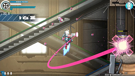 画像ギャラリー No.025のサムネイル画像 / 「白き鋼鉄のX THE OUT OF GUNVOLT」の発売日が2019年9月26日に決定。PS4版とPC版も同日にリリース