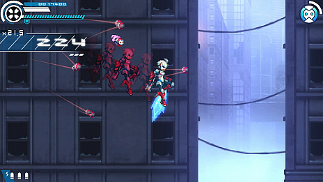 画像ギャラリー No.029のサムネイル画像 / 「白き鋼鉄のX THE OUT OF GUNVOLT」の発売日が2019年9月26日に決定。PS4版とPC版も同日にリリース