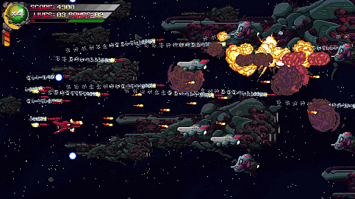 画像ギャラリー No.006のサムネイル画像 / PC，Switch向けのクラシカルな横スクロールシューティング「デビルエンジン」が2月21日にリリース
