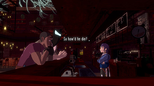 画像ギャラリー No.010のサムネイル画像 / 3Dビジュアルノベル「Necrobarista」のPC版が日本語対応で7月22日リリースへ。日本のビジュアルノベルやアニメにインスパイアされた作品