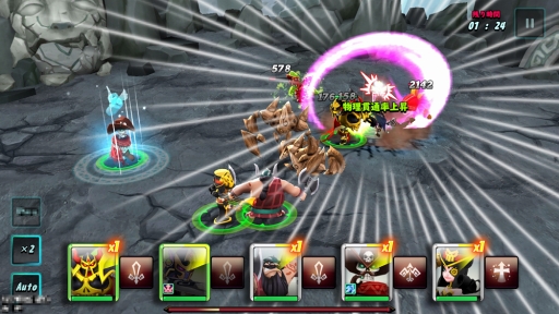 画像ギャラリー No.007のサムネイル画像 / ワンボタンの操作で楽しめるスマホ向けRPG「ジャイアンツウォー」,iOS/Android版が配信スタート
