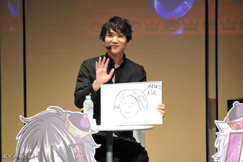 画像ギャラリー No.018のサムネイル画像 / “じゃいろあくしあ”が仮装やトーク，朗読劇に大奮闘！　「ナビハロ！ -GYROAXIA Halloween Party-」の模様をフォトレポートでお届け