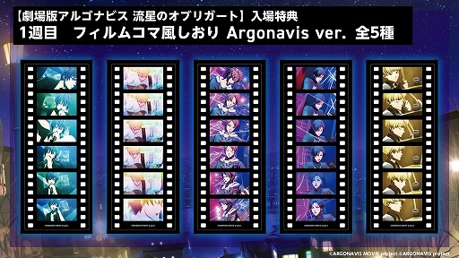 画像ギャラリー No.001のサムネイル画像 / 「劇場版アルゴナビス 流星のオブリガート」が全国43の映画館にて本日より公開