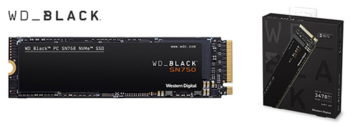 画像ギャラリー No.002のサムネイル画像 / 「WD Black SN750 NVMe SSD」が国内発売に。ゲームプレイ時の性能を維持する「Gaming Mode」機能を搭載
