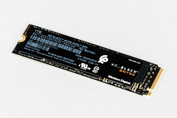画像ギャラリー No.003のサムネイル画像 / 「WD Black SN750 NVMe SSD」レビュー。書き込み性能を強化した「ゲームモード付きSSD」の実力は