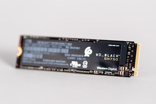 画像ギャラリー No.009のサムネイル画像 / 「WD Black SN750 NVMe SSD」レビュー。書き込み性能を強化した「ゲームモード付きSSD」の実力は