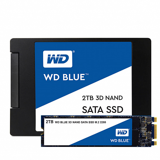 画像ギャラリー No.001のサムネイル画像 / Serial ATA接続の2.5インチSSD「WD Blue」に容量4TBモデルが登場