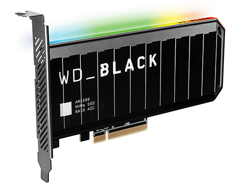 画像ギャラリー No.002のサムネイル画像 / Western Digital，PCIe 4.0対応モデルやPCIe拡張カード型などゲーマー向けSSD計3製品を国内発売