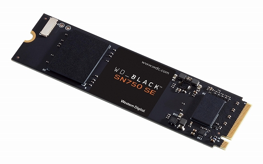 画像ギャラリー No.001のサムネイル画像 / WD,PCIe Gen4対応のゲーマー向けSSD「SN750 SE」とUSB接続型SSDを今夏に発売