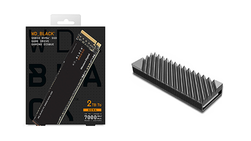 画像ギャラリー No.001のサムネイル画像 / M.2 SSD「WD_BLACK SN850」購入でPS5対応ヒートシンクがもらえる
