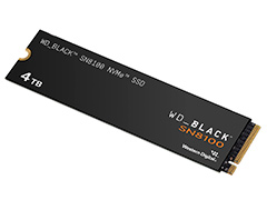 PCIe 5.0対応でさらに速くなったM.2 SSD「WD_BLACK SN8100」が6月中旬に発売。容量は1/2/4TBで，容量8TBモデルも後日発売