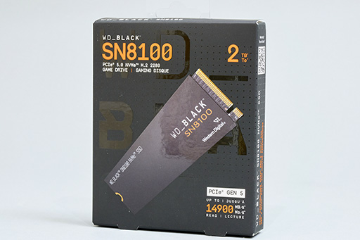 画像ギャラリー No.002のサムネイル画像 / PCIe 5.0対応で熱的にも使いやすくなったSSD「WD_BLACK SN8100 NVMe SSD」の実力を検証してみた［レビュー］