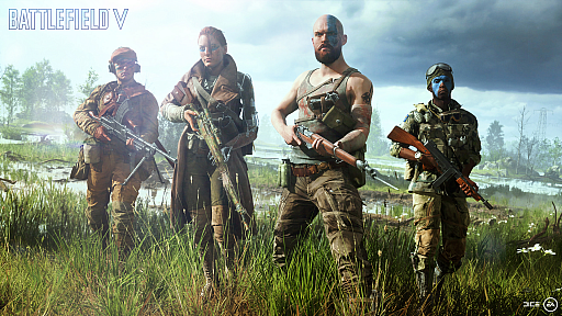 画像ギャラリー No.007のサムネイル画像 / やはり「Battlefield V」は第二次世界大戦が舞台だった。発売は2018年10月。今までにないロケーションと新モードで，かつてない戦いが描かれる