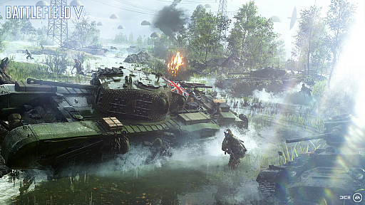 画像ギャラリー No.015のサムネイル画像 / やはり「Battlefield V」は第二次世界大戦が舞台だった。発売は2018年10月。今までにないロケーションと新モードで，かつてない戦いが描かれる