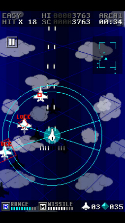 画像ギャラリー No.003のサムネイル画像 / ミサイルと踊れ。スマホ向けシューティング「MissileDancer」を紹介する「(ほぼ)日刊スマホゲーム通信」第1720回