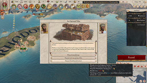 画像ギャラリー No.005のサムネイル画像 / Paradox Interactiveの新作ストラテジー「Imperator: Rome」リリース。ローンチトレイラーも公開