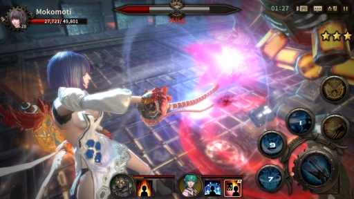 画像ギャラリー No.002のサムネイル画像 / SF系のスマホ向けアクションRPG「FOX-Flame Of Xenocide-」，ガーラジャパンが日本サービスにおけるライセンス契約を締結
