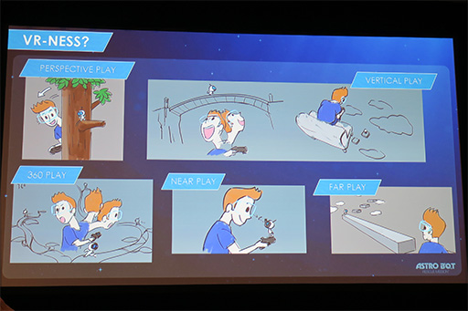 画像ギャラリー No.006のサムネイル画像 / ［GDC 2019］傑作VRアクション「ASTRO BOT：RESCUE MISSION」は，“VRならではの3人称アクションゲーム”をどのように実現したのか
