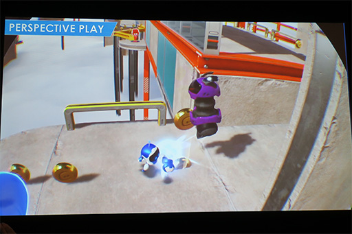 画像ギャラリー No.007のサムネイル画像 / ［GDC 2019］傑作VRアクション「ASTRO BOT：RESCUE MISSION」は，“VRならではの3人称アクションゲーム”をどのように実現したのか