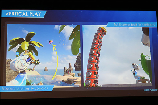 画像ギャラリー No.010のサムネイル画像 / ［GDC 2019］傑作VRアクション「ASTRO BOT：RESCUE MISSION」は，“VRならではの3人称アクションゲーム”をどのように実現したのか