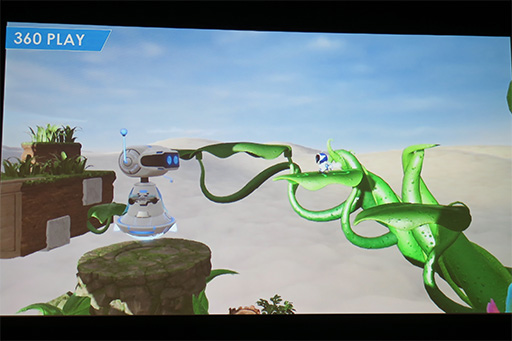 画像ギャラリー No.016のサムネイル画像 / ［GDC 2019］傑作VRアクション「ASTRO BOT：RESCUE MISSION」は，“VRならではの3人称アクションゲーム”をどのように実現したのか