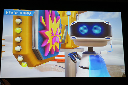 画像ギャラリー No.023のサムネイル画像 / ［GDC 2019］傑作VRアクション「ASTRO BOT：RESCUE MISSION」は，“VRならではの3人称アクションゲーム”をどのように実現したのか