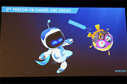 画像ギャラリー No.036のサムネイル画像 / ［GDC 2019］傑作VRアクション「ASTRO BOT：RESCUE MISSION」は，“VRならではの3人称アクションゲーム”をどのように実現したのか