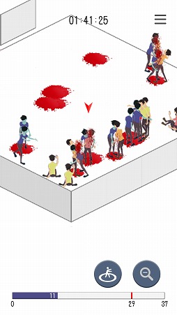 画像ギャラリー No.004のサムネイル画像 / 人間の逃げ道を予想して攻めるゾンビパズル。スマホ向けパズルゲーム「Infection - 感染 -」を紹介する「(ほぼ)日刊スマホゲーム通信」第1724回
