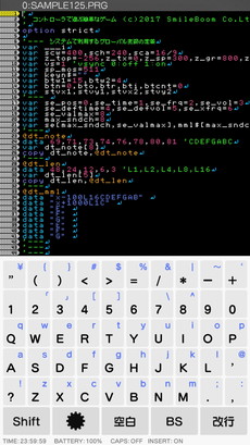 画像ギャラリー No.005のサムネイル画像 / Nintendo Switch用のBASIC環境「プチコン4 SmileBASIC」が2018年秋に登場。HD振動やモーションIRカメラを利用可能