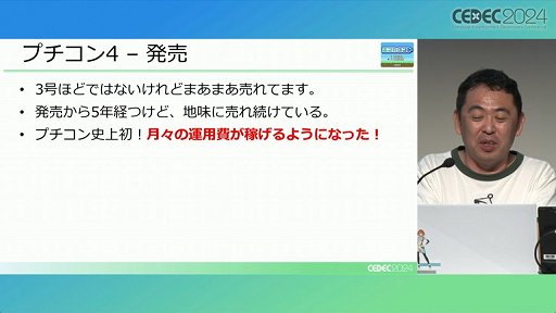 画像ギャラリー No.017のサムネイル画像 / 利益が出ないというプチコンを，なぜスマイルブームは作り続けるのか。「令和最新版BASIC事情」レポート［CEDEC 2024］