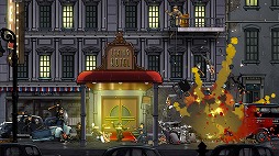 画像ギャラリー No.006のサムネイル画像 / 2D横スクロールアクション「Guns, Gore & Cannoli 2」PS4向け日本語版が2018年内に発売決定