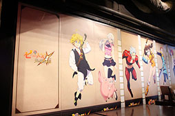 画像ギャラリー No.001のサムネイル画像 / 「七つの大罪 〜光と闇の交戦〜」×パセラリゾーツのコラボカフェが秋葉原に期間限定オープン。レセプションのフォトレポートを掲載