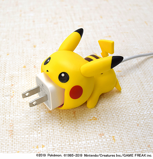画像ギャラリー No.005のサムネイル画像 / 「ケーブルバイト ポケモン」第2弾は「ピカチュウ（メスのすがた）」と「ピチュー」で4月下旬発売。Lightningケーブル用アクセサリ