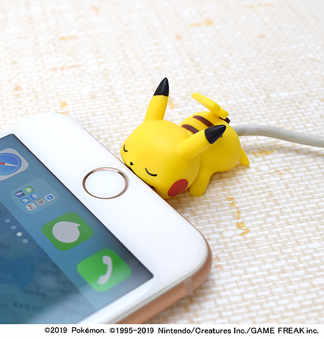 画像ギャラリー No.006のサムネイル画像 / 「ケーブルバイト ポケモン」第2弾は「ピカチュウ（メスのすがた）」と「ピチュー」で4月下旬発売。Lightningケーブル用アクセサリ