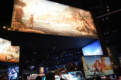 画像ギャラリー No.002のサムネイル画像 / ［E3 2018］「アサシン クリード オデッセイ」は，前作オリジンズをベースにさらに進化。1対多の歯ごたえある戦闘も健在だ