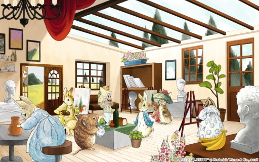 画像ギャラリー No.002のサムネイル画像 / 「ピーターラビット - 小さな村の探しもの -」でDVDやBlue-ray,グッズが当たるキャンペーン実施