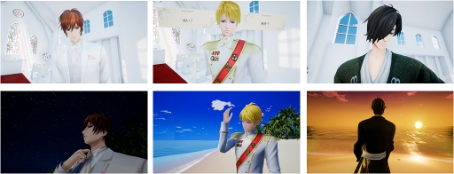 画像ギャラリー No.011のサムネイル画像 / 結婚式が体験ができるスマホアプリ「挙式VR」がリリース。ボルテージの恋愛ドラマアプリよりキャラクター3人がラインナップ