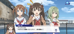 ハイスクール・フリート　艦隊バトルでピンチ！
