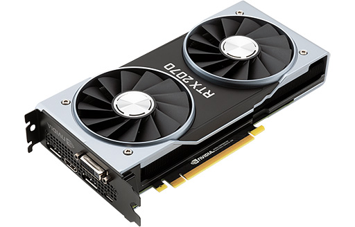 画像ギャラリー No.005のサムネイル画像 / NVIDIA,「GeForce RTX 2080 Ti」「GeForce RTX 2080」「GeForce RTX 2070」を発表。Turingコアがゲームにもレイトレーシングをもたらす