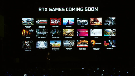 画像ギャラリー No.011のサムネイル画像 / NVIDIA,「GeForce RTX 2080 Ti」「GeForce RTX 2080」「GeForce RTX 2070」を発表。Turingコアがゲームにもレイトレーシングをもたらす