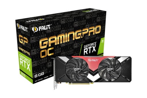 画像ギャラリー No.001のサムネイル画像 / ドスパラ，2スロット仕様のPalit製RTX 2070カードを発売